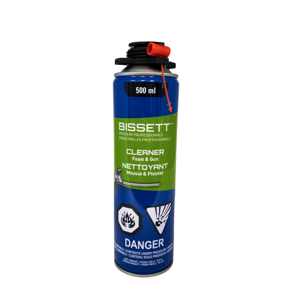 Bissett Foam & Gun Cleaner – 500 ml
